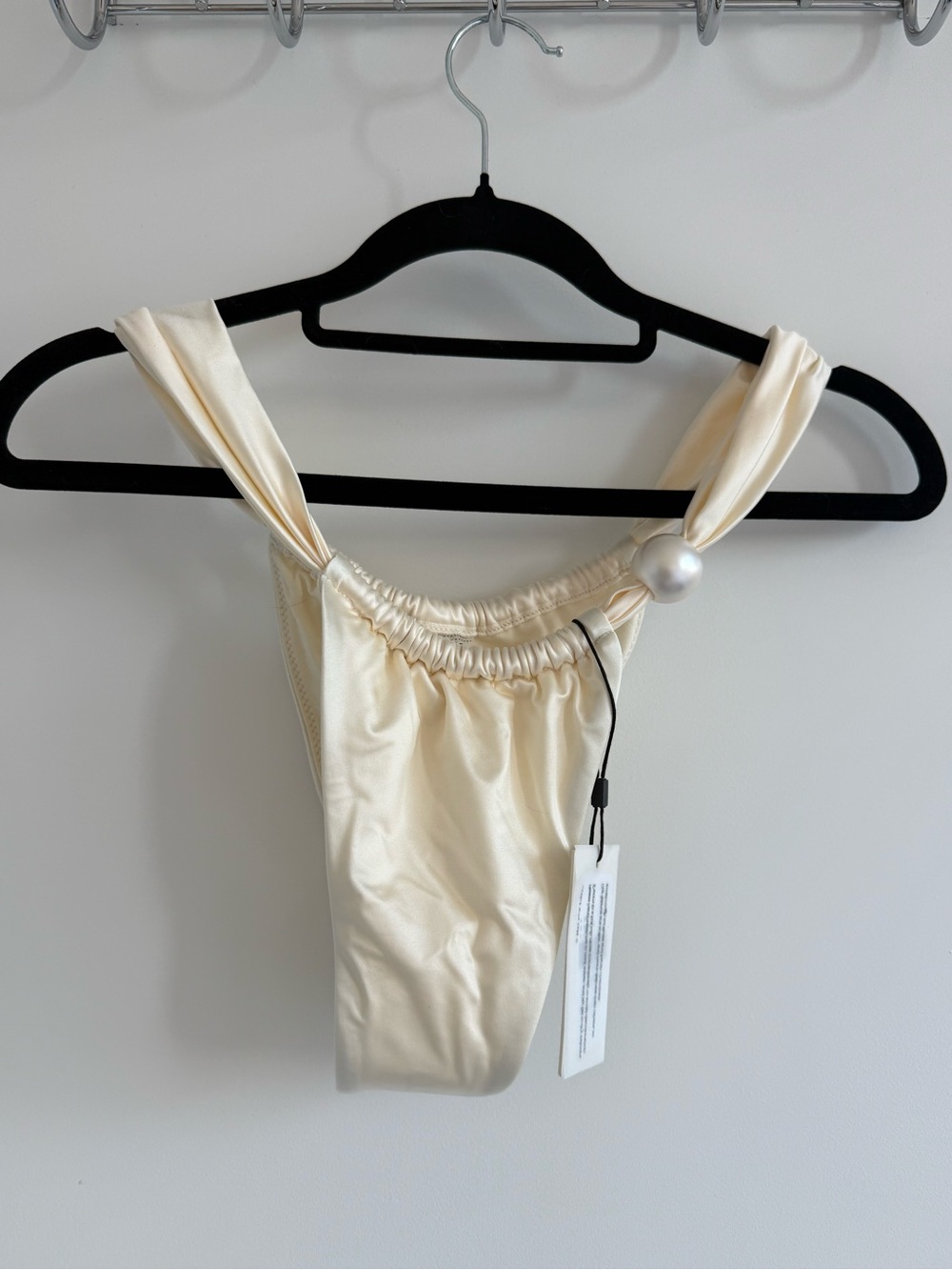 Montce Sandra Bikini Bottom in Cream Silkie